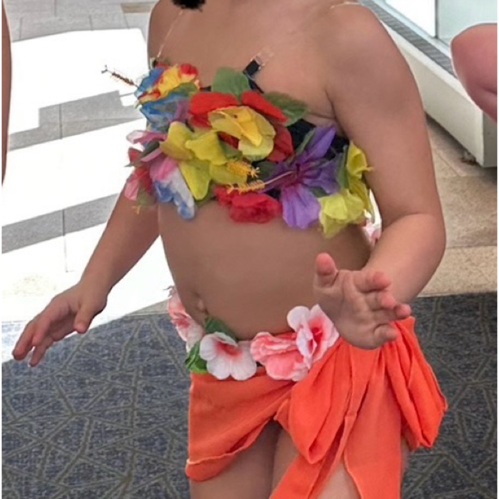 Hawaiian themed costume- custom